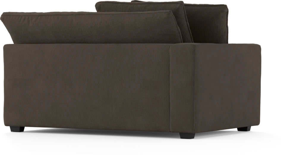Bellora - 2-sits med armstöd vänster - Brun
