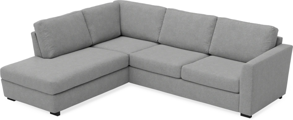 Friday - 2,5-sits soffa med divan vänster - Grå