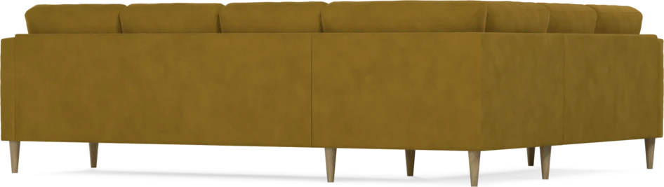 Eden - Hörnsoffa, 2+3-sits - Gul
