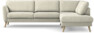Bridge - 3-sits soffa med divan höger - Beige