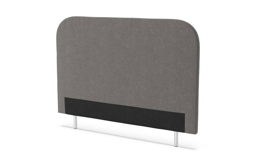 Curve - Sänggavel, B 160-210 cm - Grå