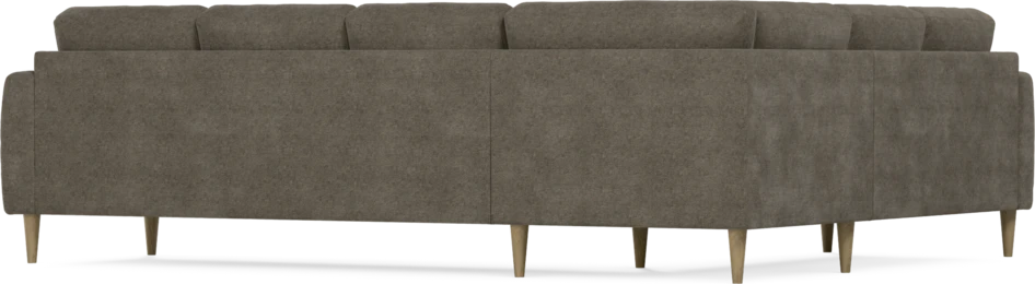 Eden - Hörnsoffa, 2+3-sits - Brun