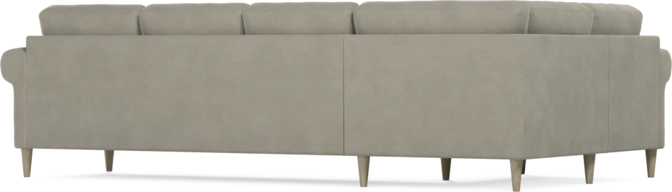 Eden - Hörnsoffa, 1+3-sits - Brun