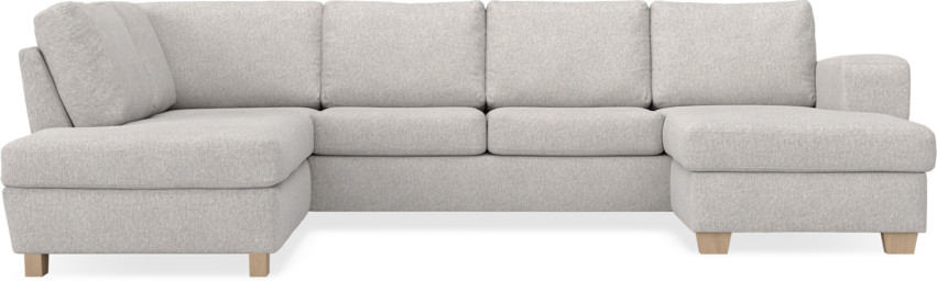 Friday - 3-sits soffa med divan vänster och schäslong höger - Grå