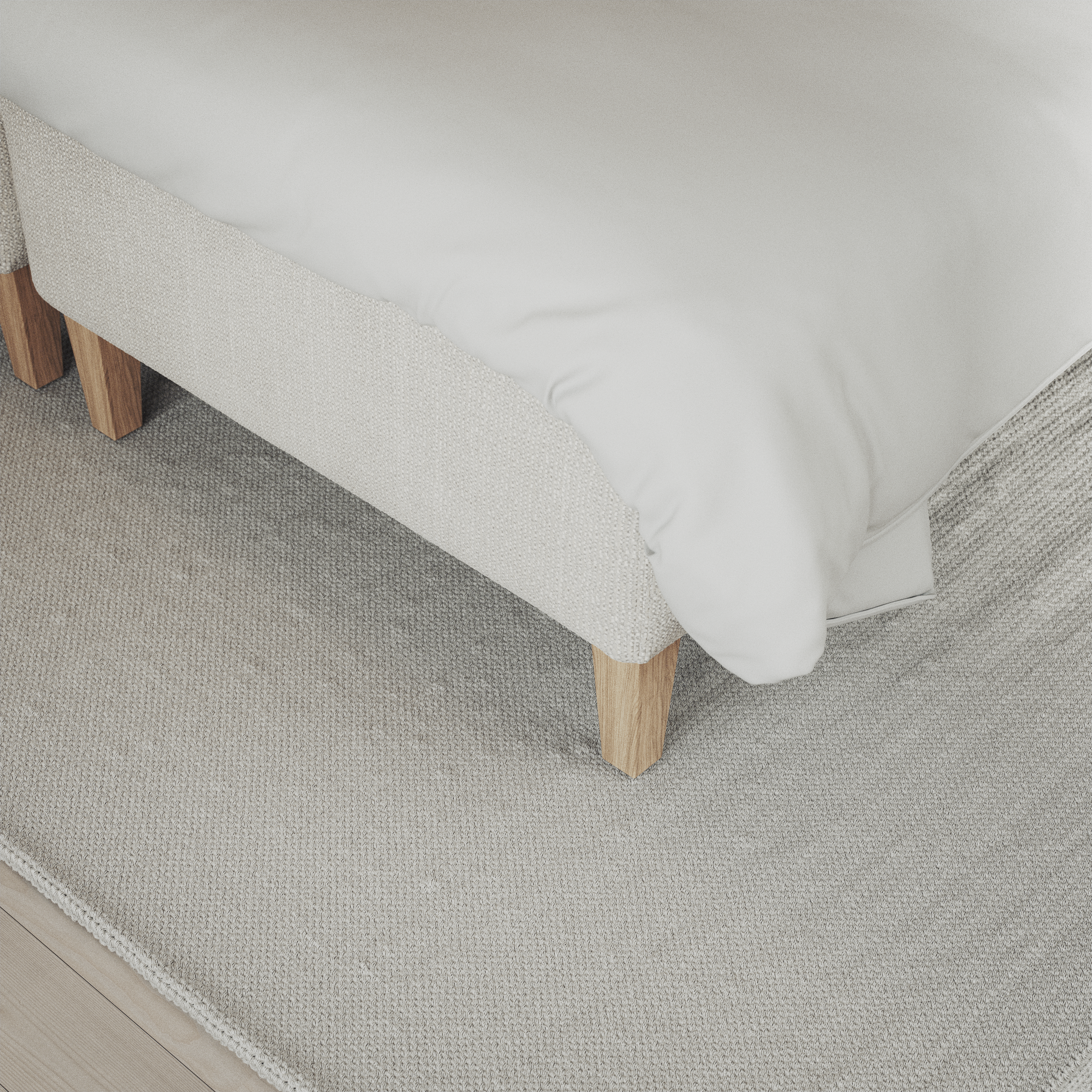 Delux Sense - Kontinentalsäng, enkelsäng 120 cm med bäddmadrass och sängben - inspiration