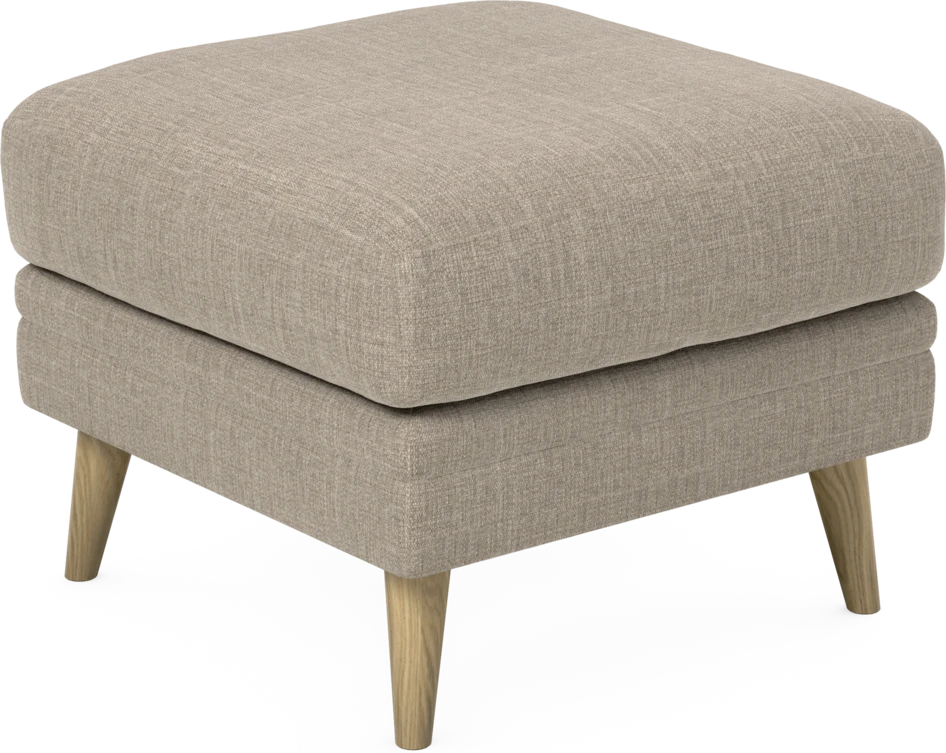 Eden - Fotpall - Beige