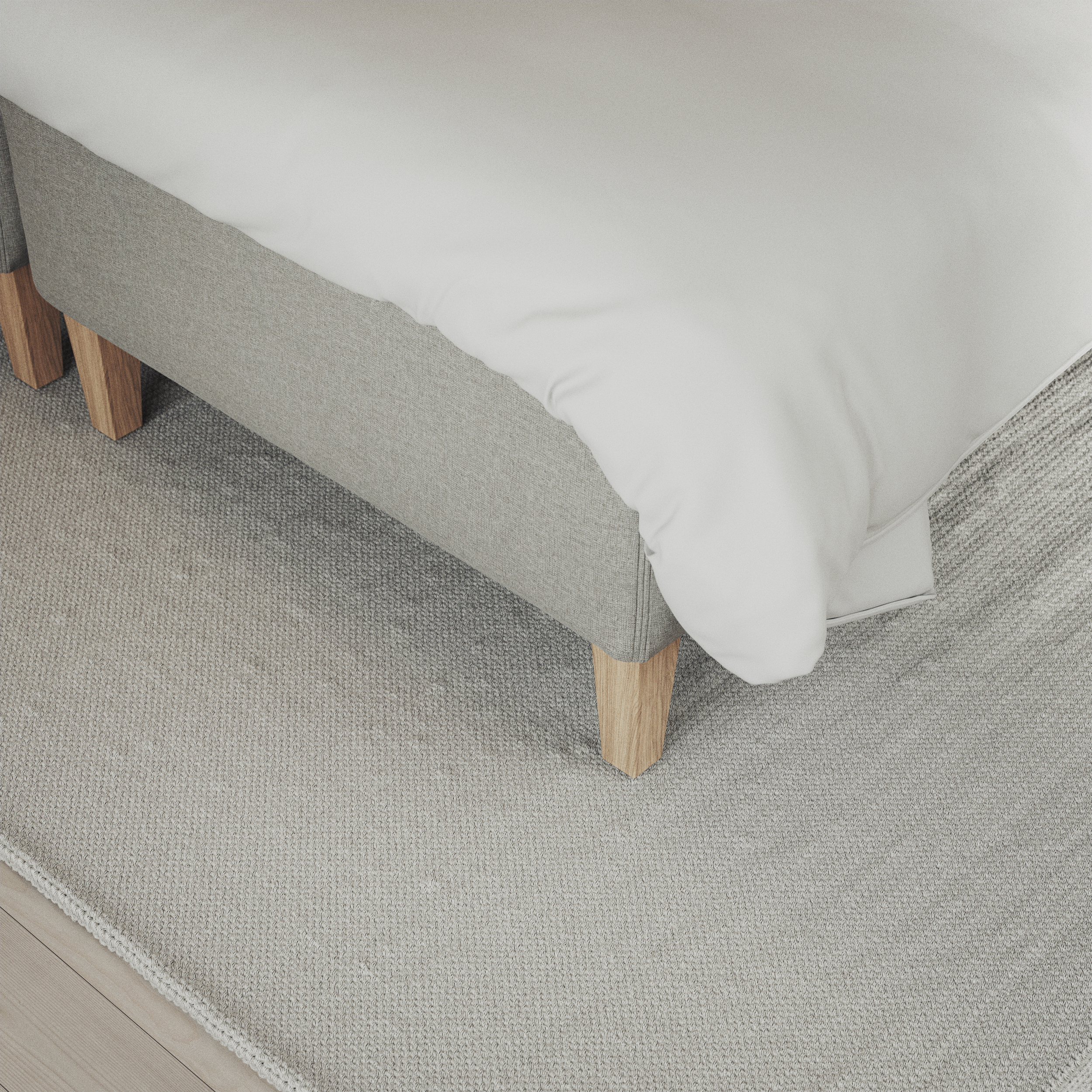 Delux Sense - Kontinentalsäng, enkelsäng 140 cm med bäddmadrass och sängben - inspiration