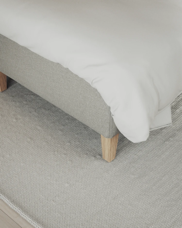 Delux Sense - Kontinentalsäng, enkelsäng 140 cm med bäddmadrass och sängben - inspiration