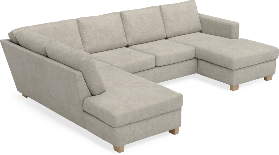 Friday - 3-sits soffa med divan vänster och schäslong höger - Beige
