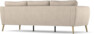 County - 3-sits soffa - Beige