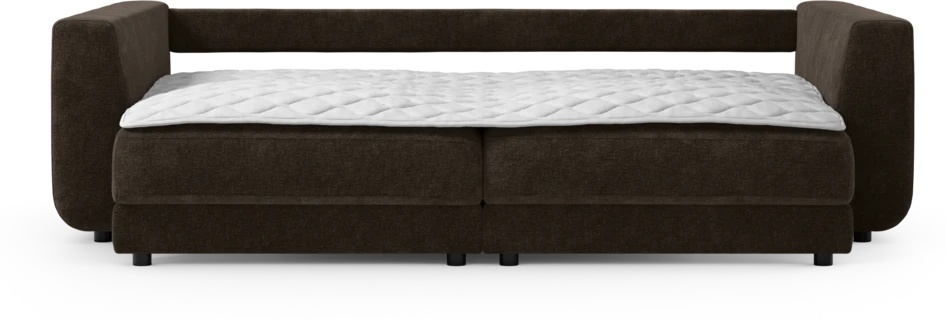 Amie - Bäddsoffa 3-sits - Brun