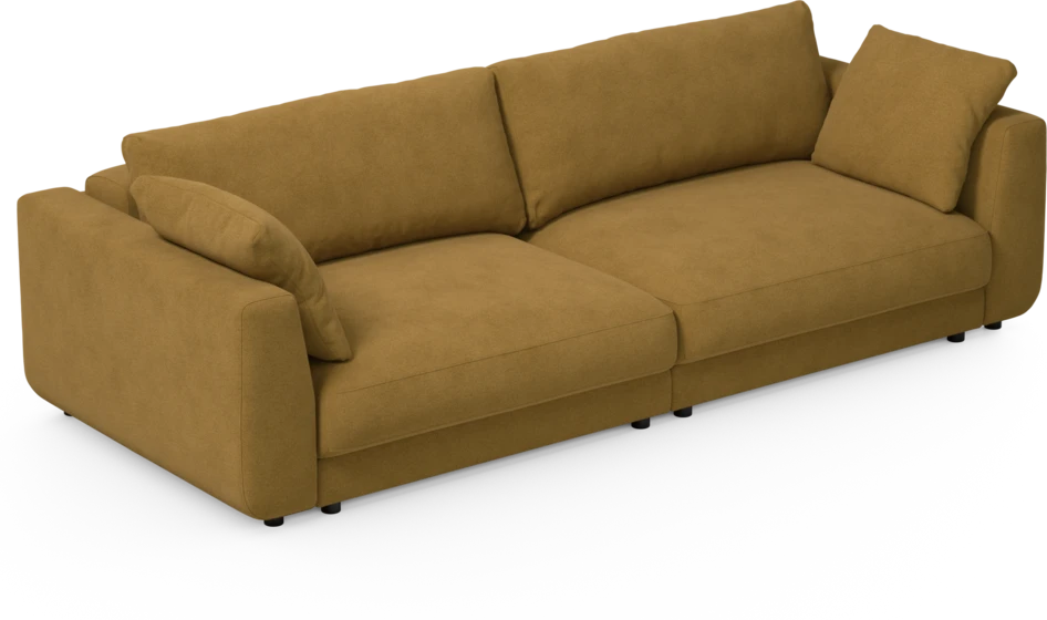 Amie - Bäddsoffa 4-sits - Orange