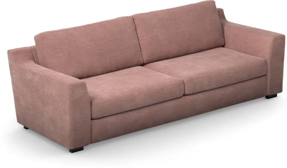 Friday - 3-sits soffa - Rosa
