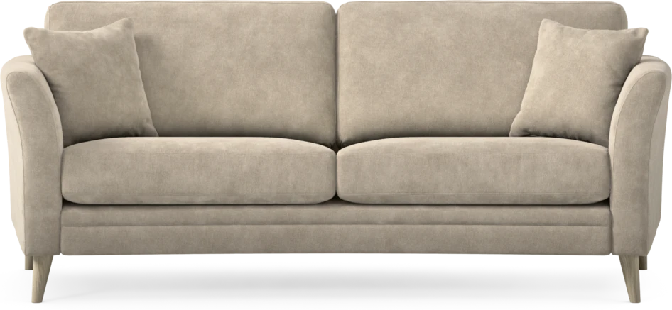 Eden - 2,5-sits soffa svängd - Beige