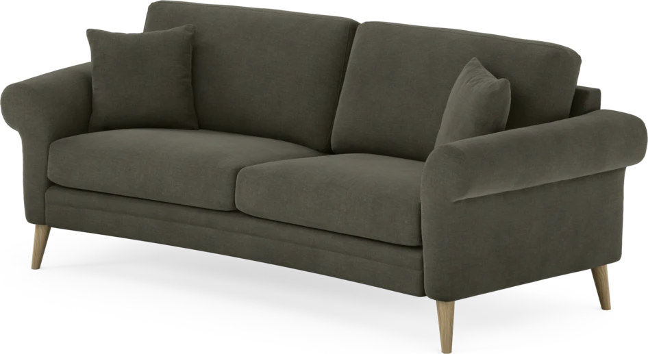 Eden - 2,5-sits soffa svängd - Grå