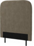 New York slät - Sänggavel, 90-210 cm - Brun