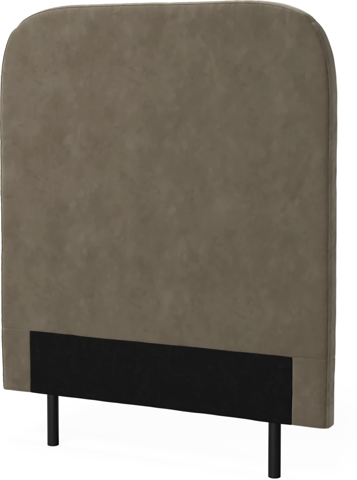 New York slät - Sänggavel, 90-210 cm - Brun