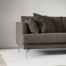 Harper - 3-sits soffa med divan höger - Brun