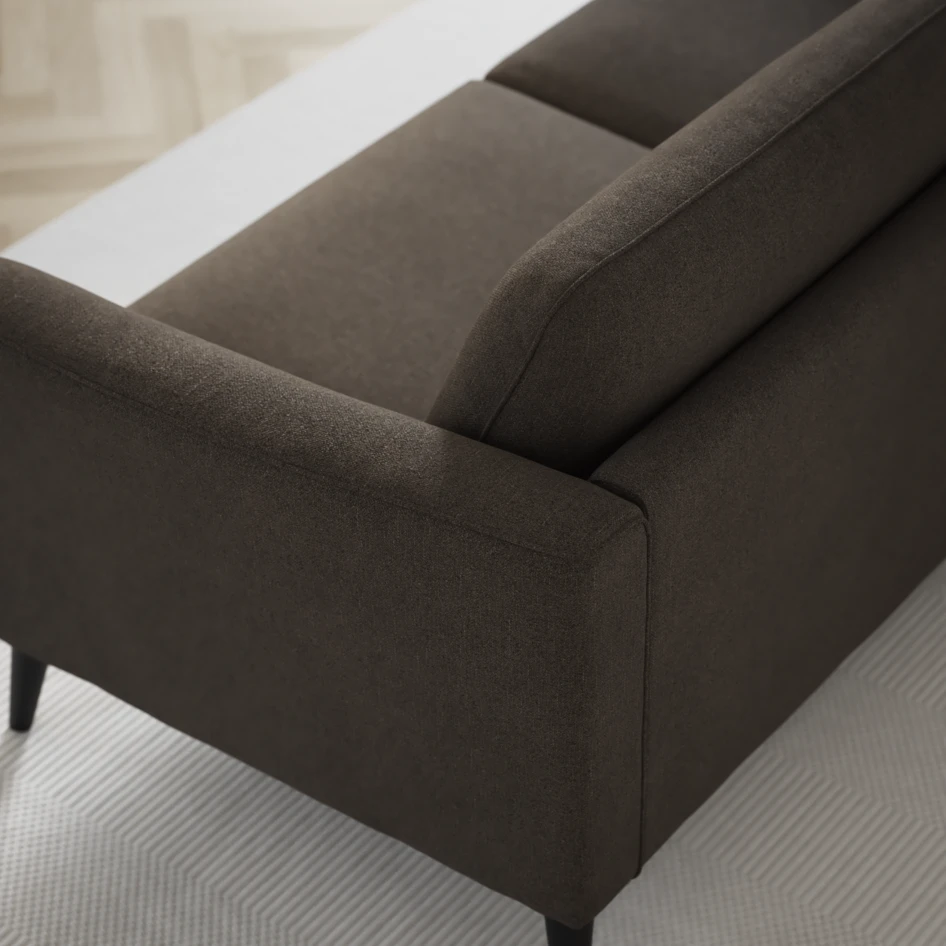Bridge - 4-sits soffa - Brun