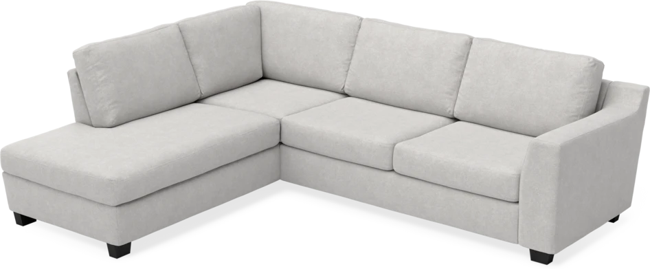 Friday - 2,5-sits soffa med divan vänster - Grå
