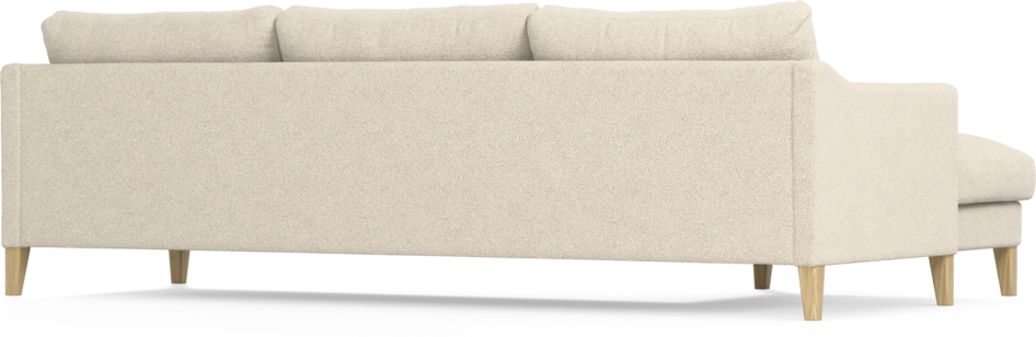Winston - 3-sits soffa med schäslong, vändbar - Beige