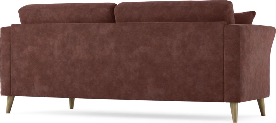 Eden - 2,5-sits soffa svängd - Röd