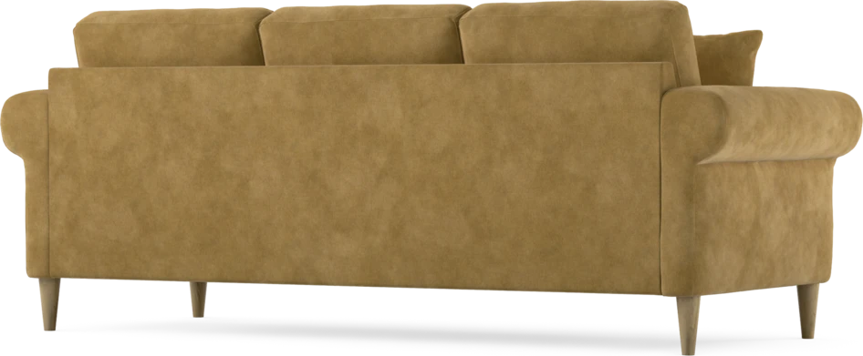 Eden - 3-sits soffa - Gul