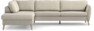 County - 2,5-sits soffa med divan vänster - Beige