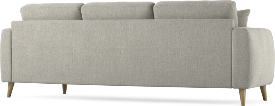 Eden - 3-sits soffa svängd - Grå