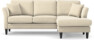 Eden - 2-sits soffa med schäslong - Beige