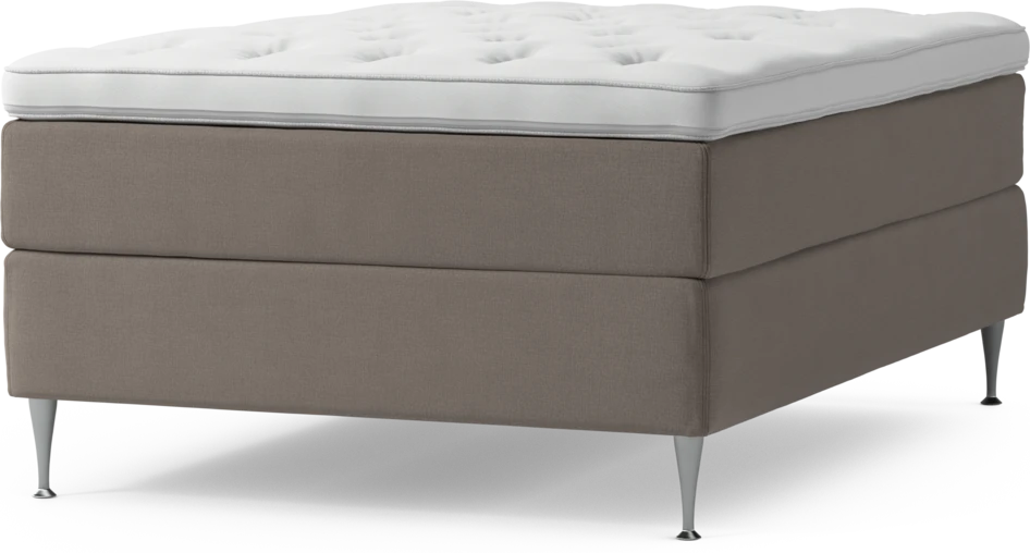 Delux Dream - Kontinentalsäng, enkelsäng 140 cm med bäddmadrass och sängben