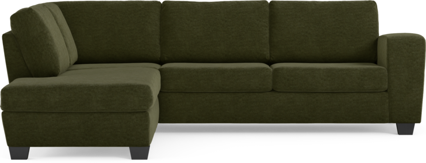 Friday - 2,5-sits soffa med divan vänster - Grön