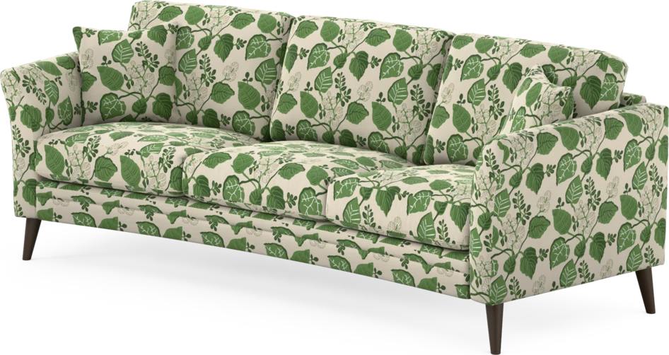 Eden - 3-sits soffa svängd - Flerfärgad