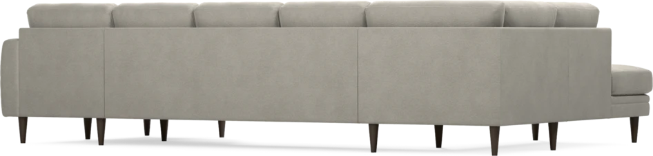 Eden - 3-sits soffa med divan vänster och schäslong höger - Grå