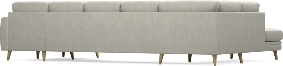 Eden - 3-sits soffa med divan vänster och schäslong höger - Grå