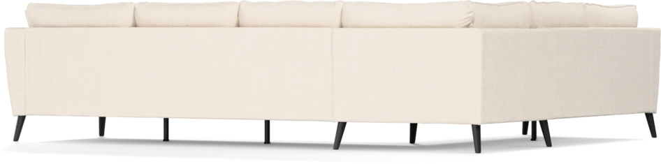 County - Hörnsoffa, 2+3-sits - Vit