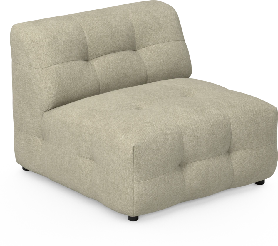 Bella - 1-sits utan armstöd - Beige