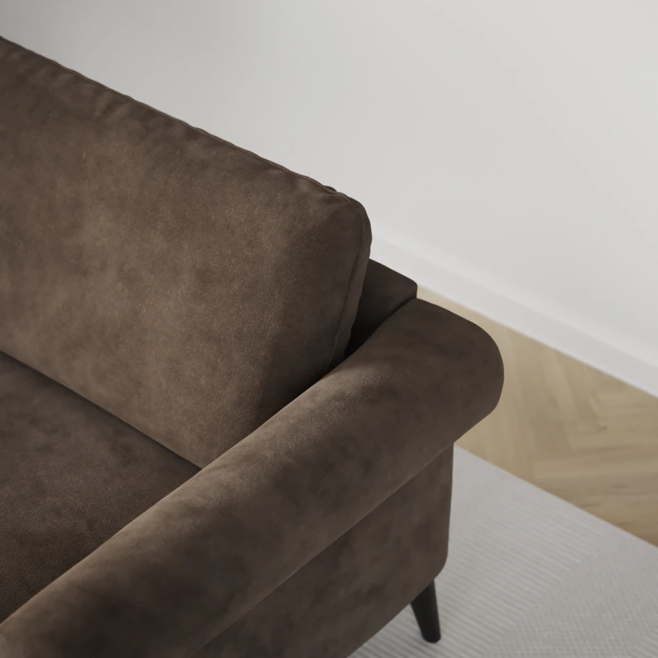 Bridge - 2-sits soffa - Brun