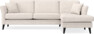 Eden - 2,5-sits soffa med schäslong - Beige