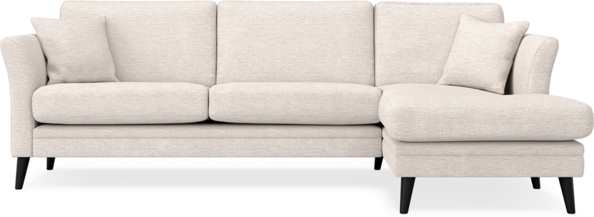 Eden - 2,5-sits soffa med schäslong - Beige