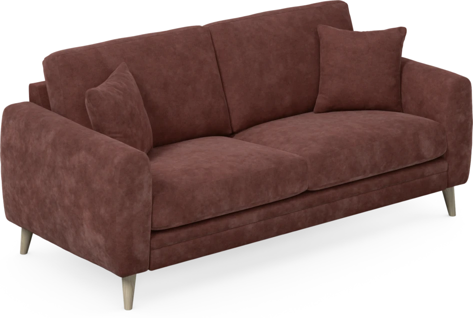 Eden - 2,5-sits soffa - Röd