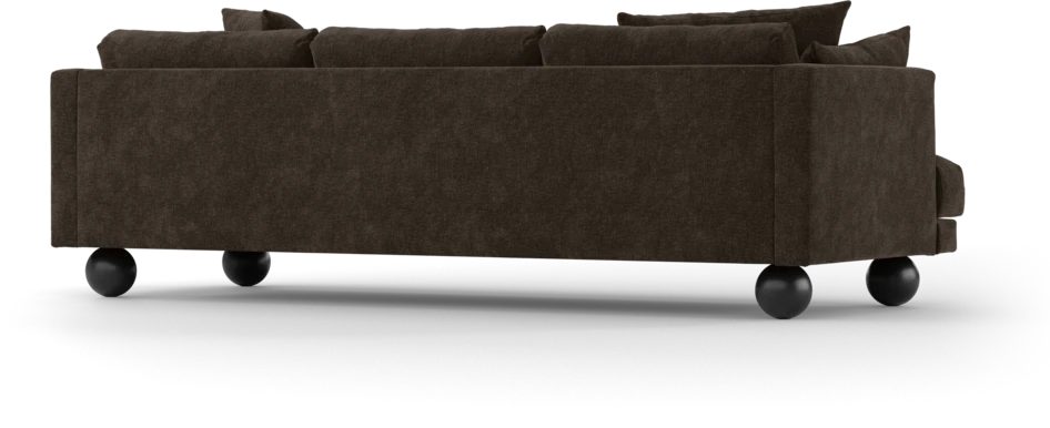 Harper - 4-sits soffa - Brun