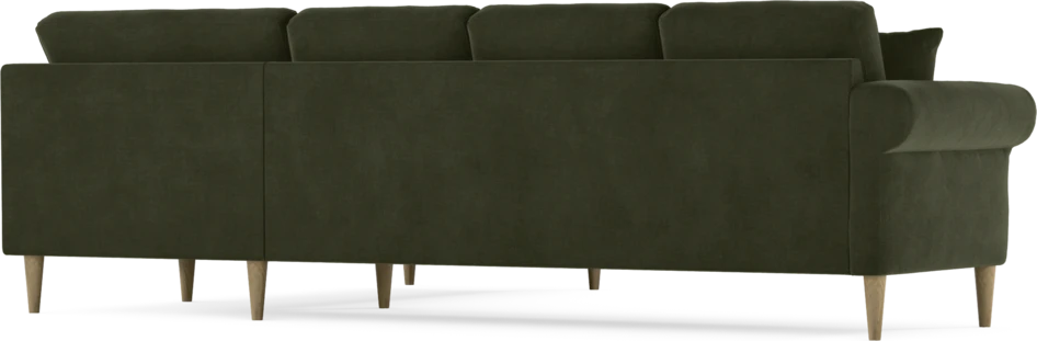 Eden - Hörnsoffa, 3+2-sits - Grön