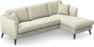 Eden - 2,5-sits soffa med schäslong - Beige
