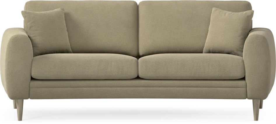 Eden - 2,5-sits soffa svängd - Beige