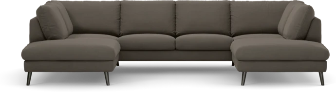 Madison Lux, 2-sits soffa med divan vänster och höger