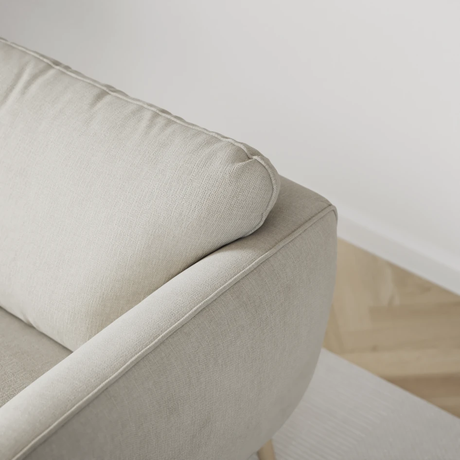 Madison Lux - 2-sits soffa med divan vänster och schäslong höger - Grå