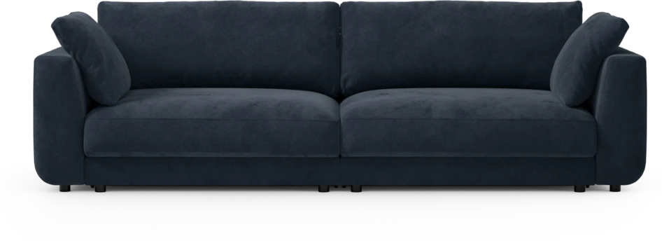Amie - Bäddsoffa 4-sits - Blå
