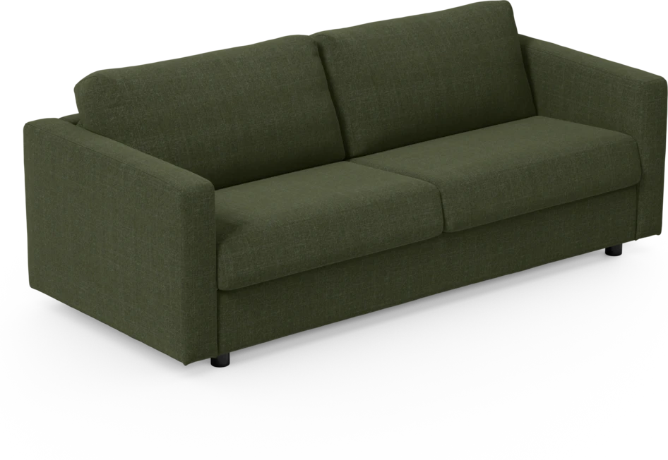 Lindö - Bäddsoffa 3-sits  - Grön
