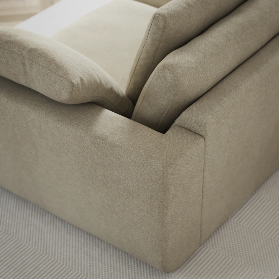 Amie - Nackkudde - Beige